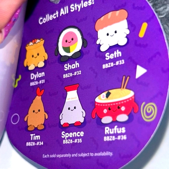kelly toy | Toys | Spence Soy Sauce 75 Takeout Bumz Kelly Toy Bum Bumz ...